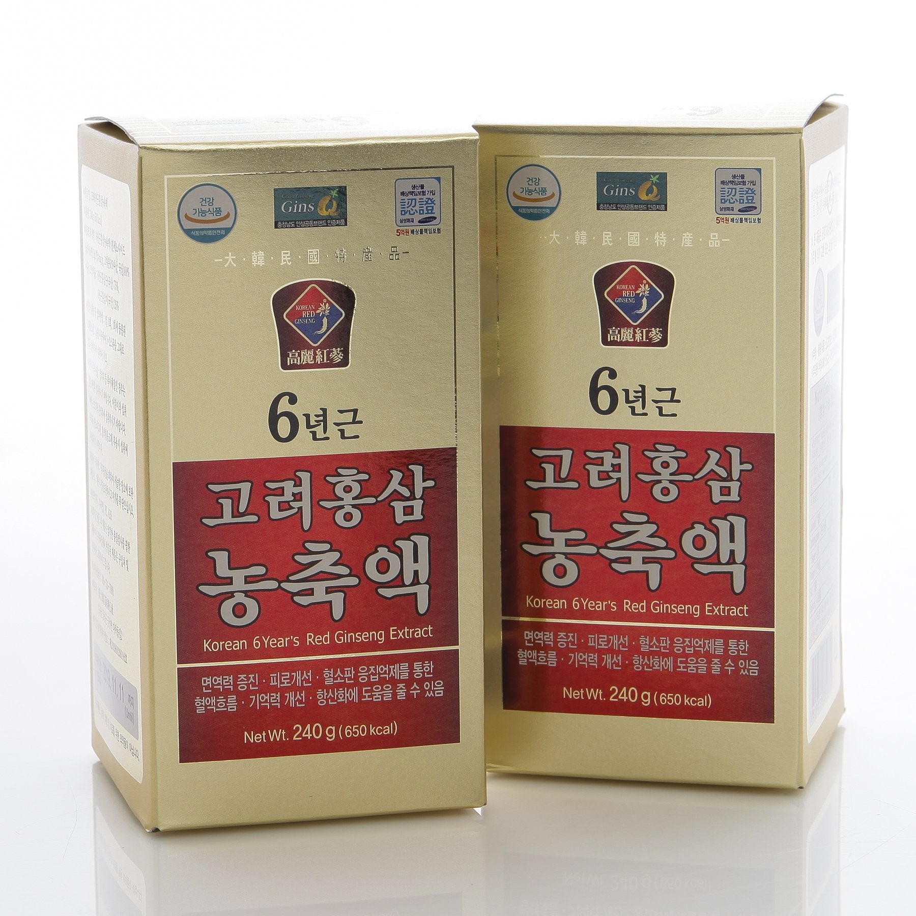 Dae Han Red Ginseng Extract 240g with serving spoon