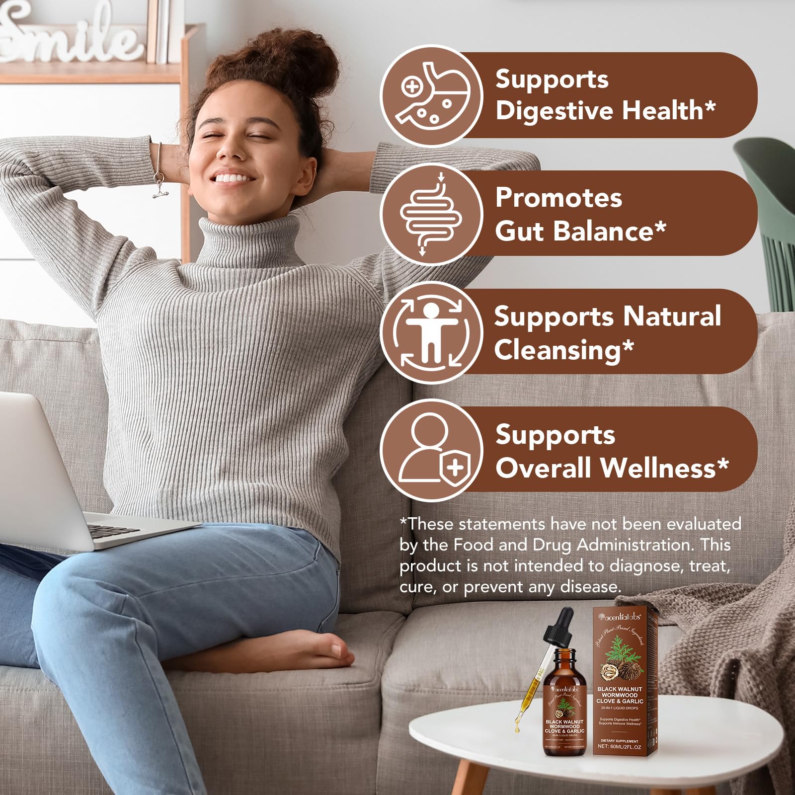 Daiasns 20-in-1 Herbal Complex in lifestyle setting