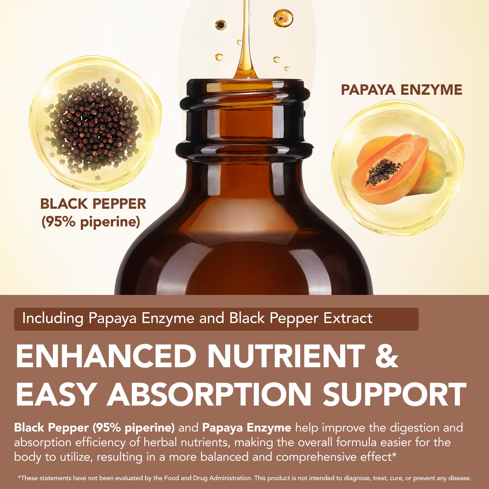Daiasns 20-in-1 Herbal Complex ingredients list