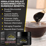 Daiasns Himalayan Shilajit Resin close-up of resin texture