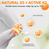 Daiasns Liquid Vitamin D3 & K2 Drops 5000 IU bottle with MCT Oil