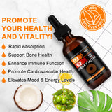 Daiasns Liquid Vitamin D3 & K2 Drops 5000 IU dropper close-up