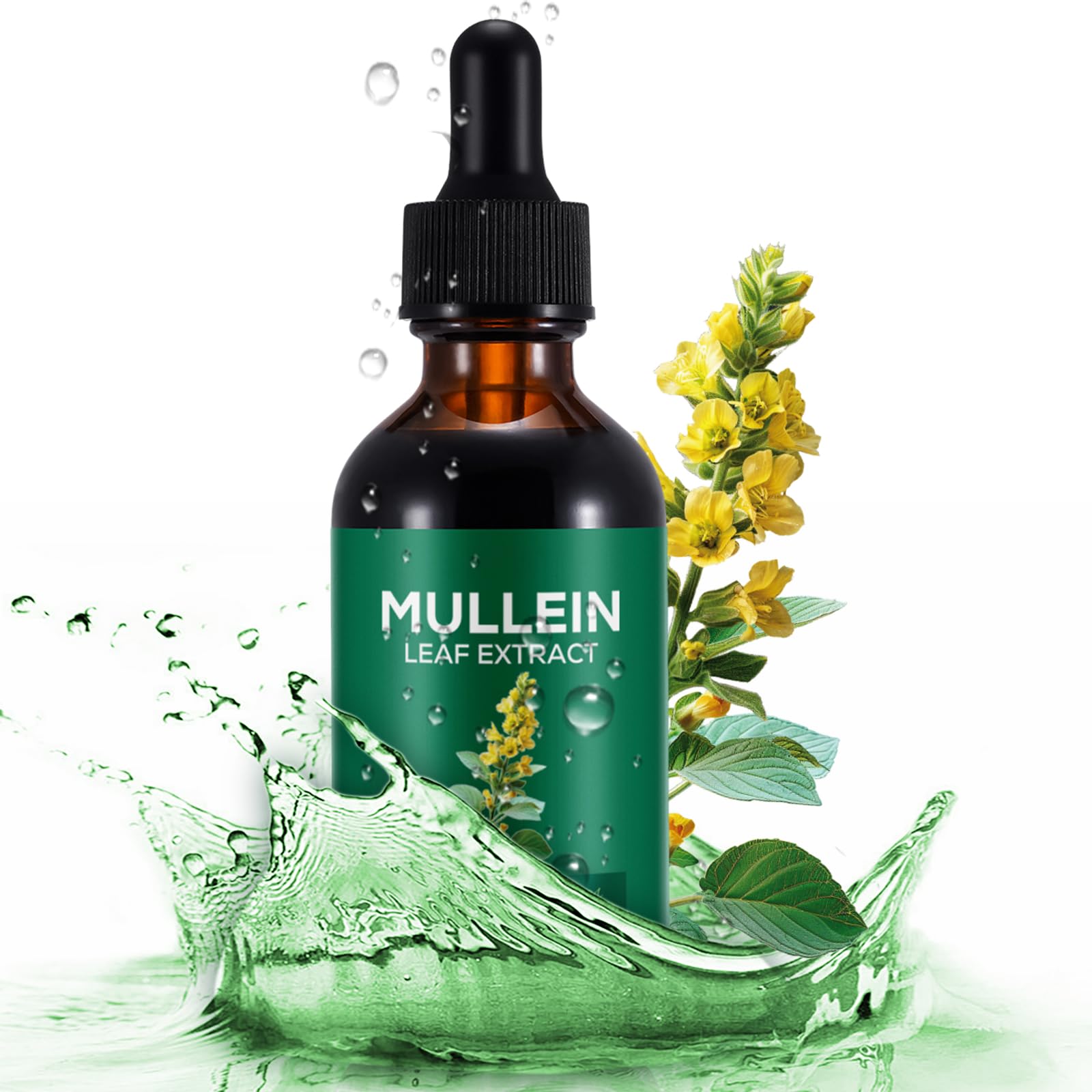 Daiasns Mullein Leaf Extract ingredients on table