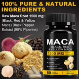 Daiasns Organic Maca Root Capsules 1500mg lifestyle scene