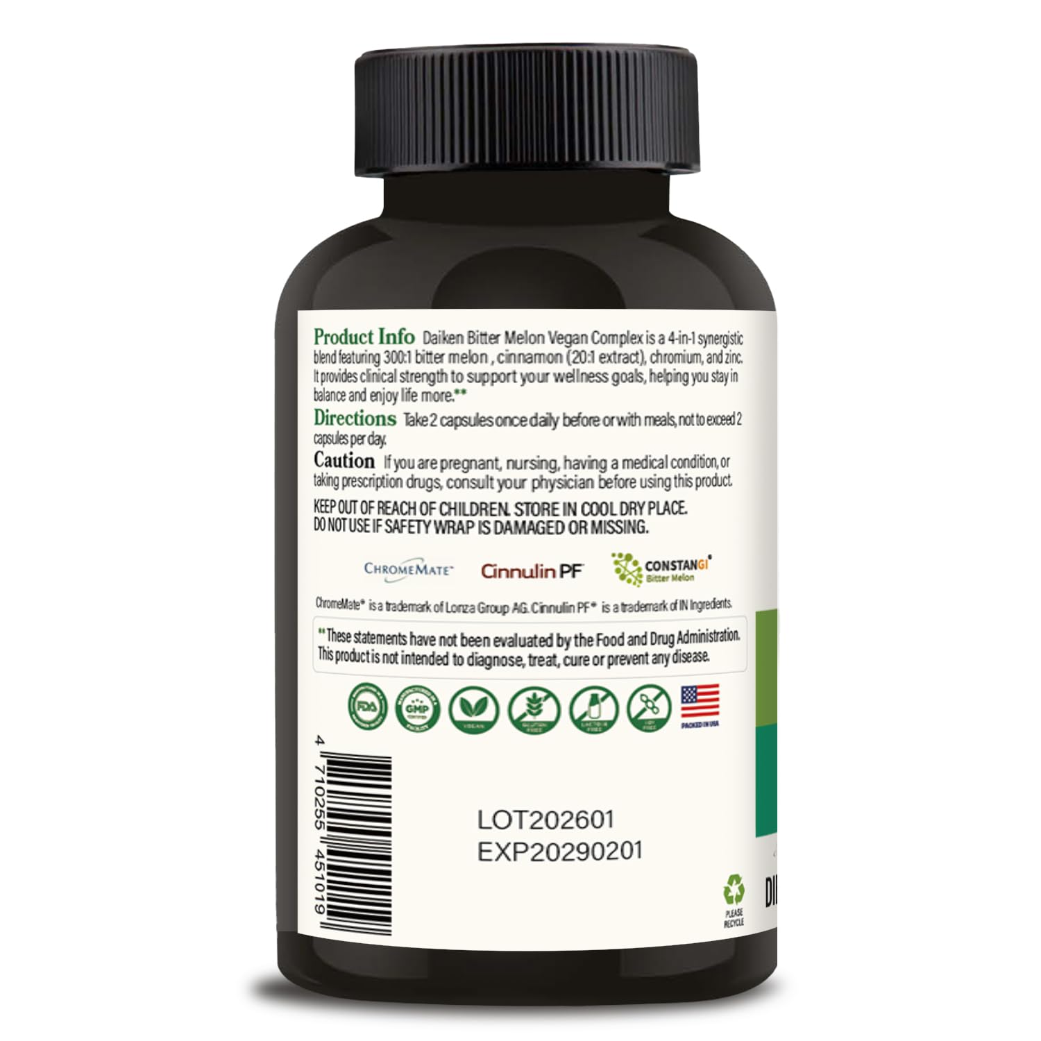 DAIKEN Bitter Melon & Cinnamon Capsules lifestyle scene