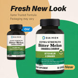 DAIKEN Bitter Melon & Cinnamon Capsules side view