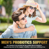 Dailanbu Men's Probiotic Supplement capsules in hand