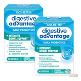 daily Advantage Daily Probiotics + Intensive Bowel Support front view