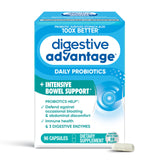 daily Advantage Daily Probiotics + Intensive Bowel Support front view