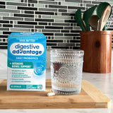 daily Advantage Daily Probiotics + Intensive Bowel Support with measuring spoon