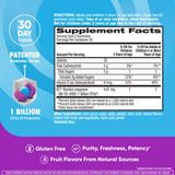daily Advantage Kids Probiotic Gummies 60ct nutritional information