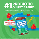 daily Advantage Prebiotic Fiber Gummies back view packaging