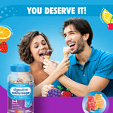 daily Advantage Probiotic Gummies being held in hand