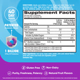 daily Advantage Probiotic Gummies in a bowl showcasing gummy size