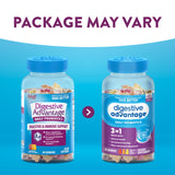 daily Advantage Probiotic Gummies side view showing gummy texture