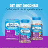 daily Advantage Probiotics ingredients list on packaging
