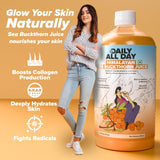 Daily All Day Sea Buckthorn Juice 580g nutrition label
