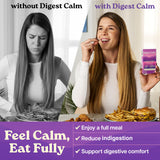 daily Calm capsule bottle with label showing ingredients
