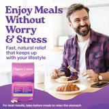 daily Calm capsules displayed with natural herbs