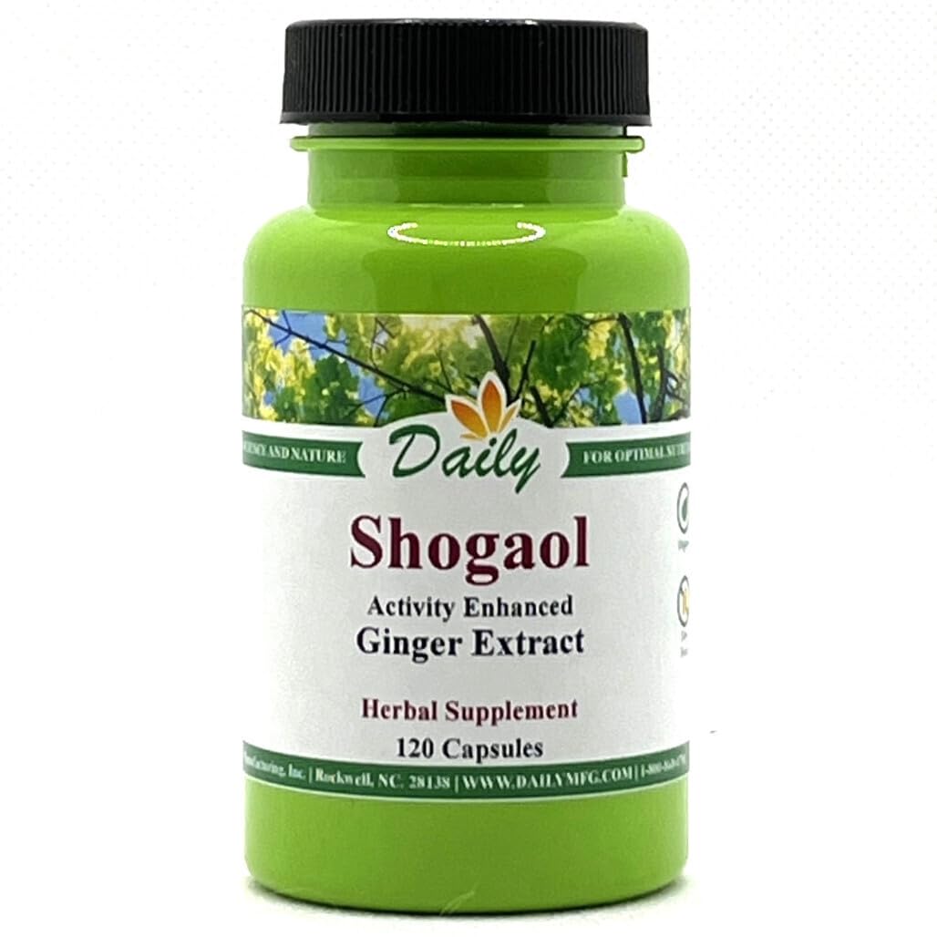Daily Manufacturing 6-Shogaol Ginger Supplement bottle front view