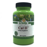 Daily Manufacturing Cal II calcium supplement bottle front view
