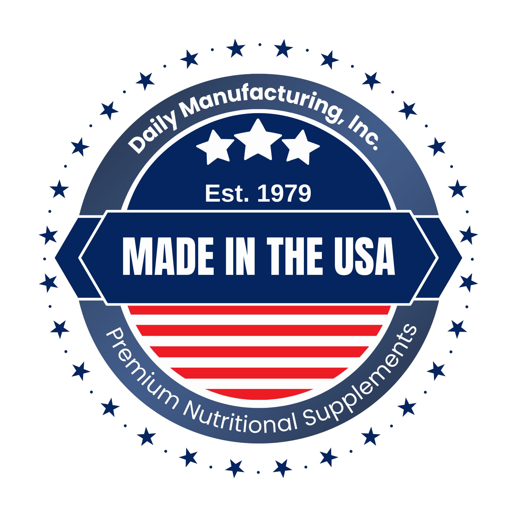 Daily Manufacturing Cal II capsules close-up
