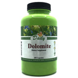 Daily Manufacturing Dolomite Calcium Supplement 340mg front view