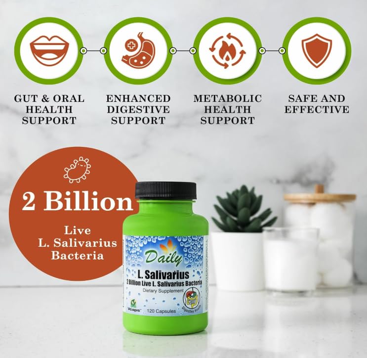 Daily Manufacturing L-Salivarius Probiotic Supplement lifestyle scene