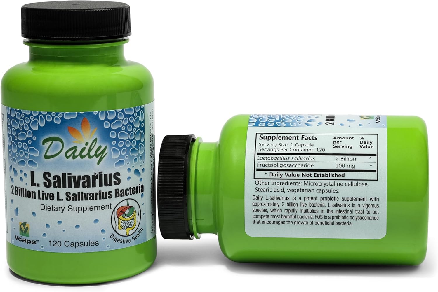 Daily Manufacturing L-Salivarius Probiotic Supplement nutritional information
