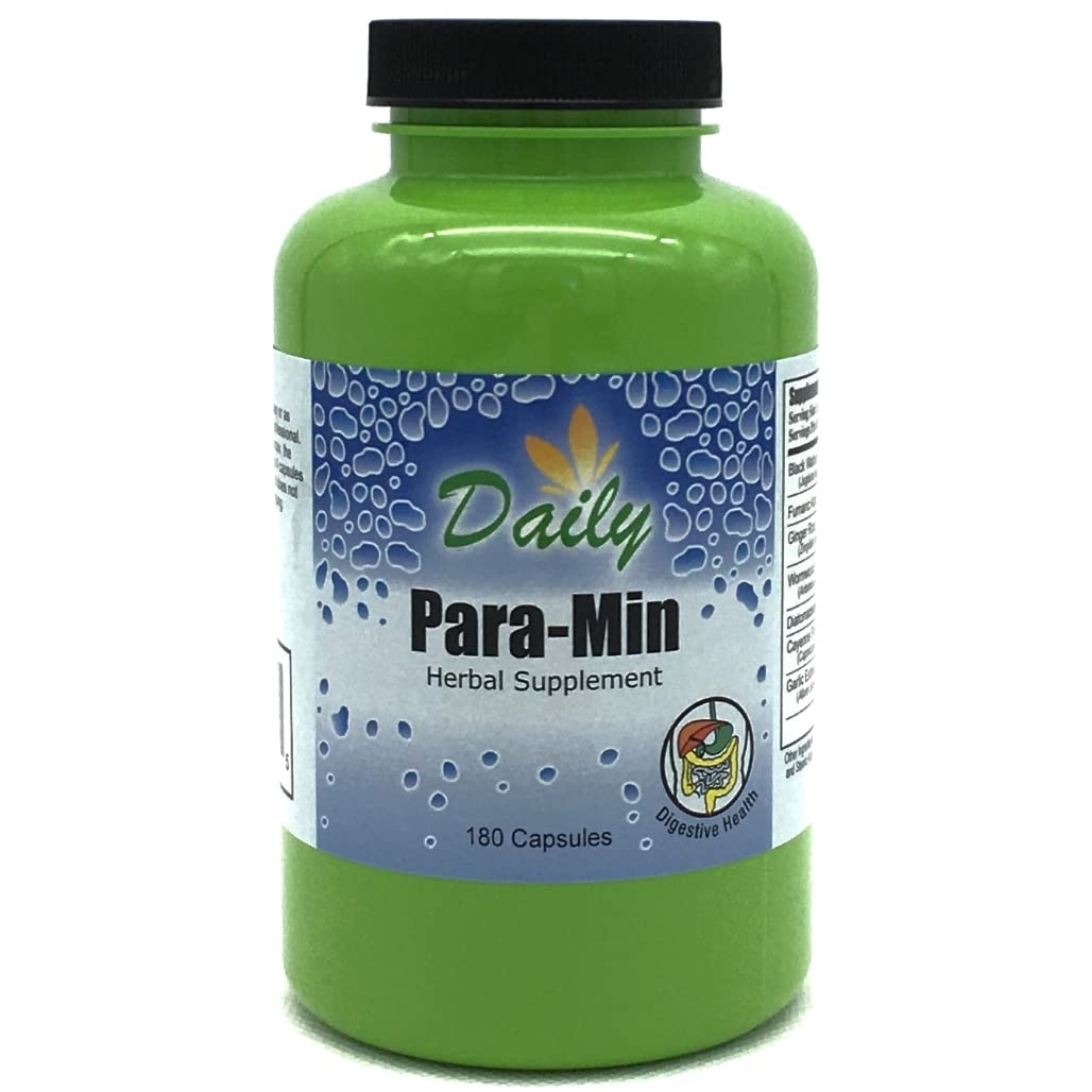 Daily Manufacturing Para-Min Herbal Supplement bottle front view