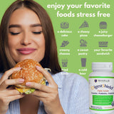 daily Multi-Enzyme Supplement bottle with nutrition facts