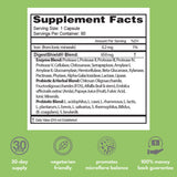 daily Multi-Enzyme Supplement capsules in a hand