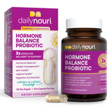 Daily Nouri Balance Probiotic Capsules bottle front view