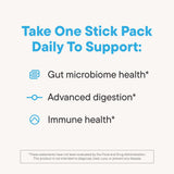 Daily Nouri Probiotic Powder Stick Pack side view