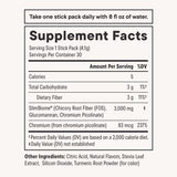 Daily Nouri Probiotic Supplement stickpack on a kitchen counter
