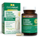 Daily Nouri Stress Probiotic 30 Count front view