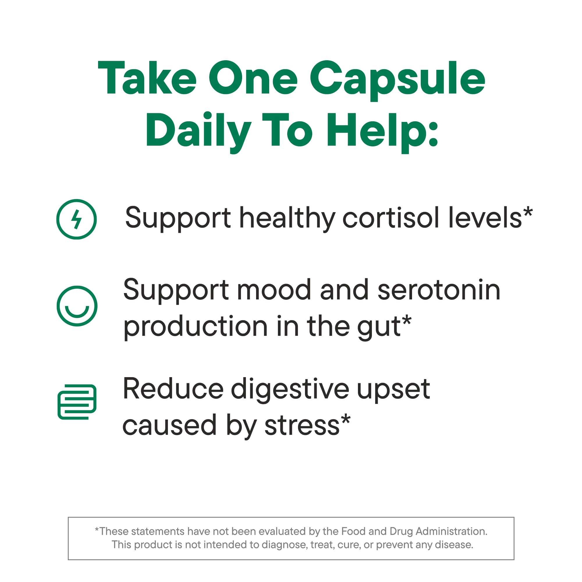 Daily Nouri Stress Probiotic bottle with label