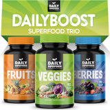 Daily Superfoods DailyBoost 42 Whole Food Fruits and Veggies Capsules front view