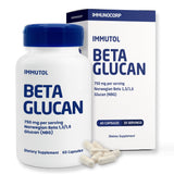 daily wellness Beta Glucan Supplement front view with packaging