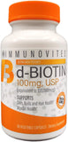 daily wellness Biotin Supplement 90 Veggie Capsules front view