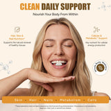 daily wellness Biotin Supplement capsule close-up