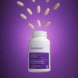 daily wellness Contralenta Chondroitin Supplement side view showing ingredients