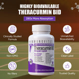 daily wellness Curcumin Supplement side view of packaging