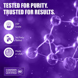 daily wellness Curcumin Supplement with a glass of water