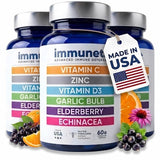 daily wellness Elderberry 6-in-1 Daily Wellness Support Supplement front view