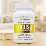 daily wellness Focus Max product packaging close-up