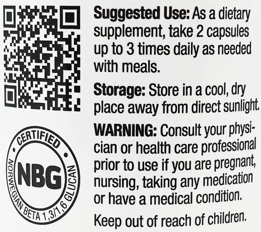 daily wellness Immutol Ginseng Capsules 750mg packaging