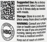 daily wellness Immutol Ginseng Capsules 750mg packaging