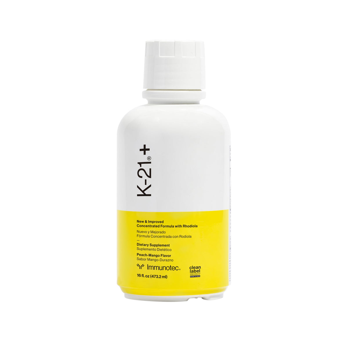 daily wellness K-21+ blended vitamin and mineral supplement bottle front view