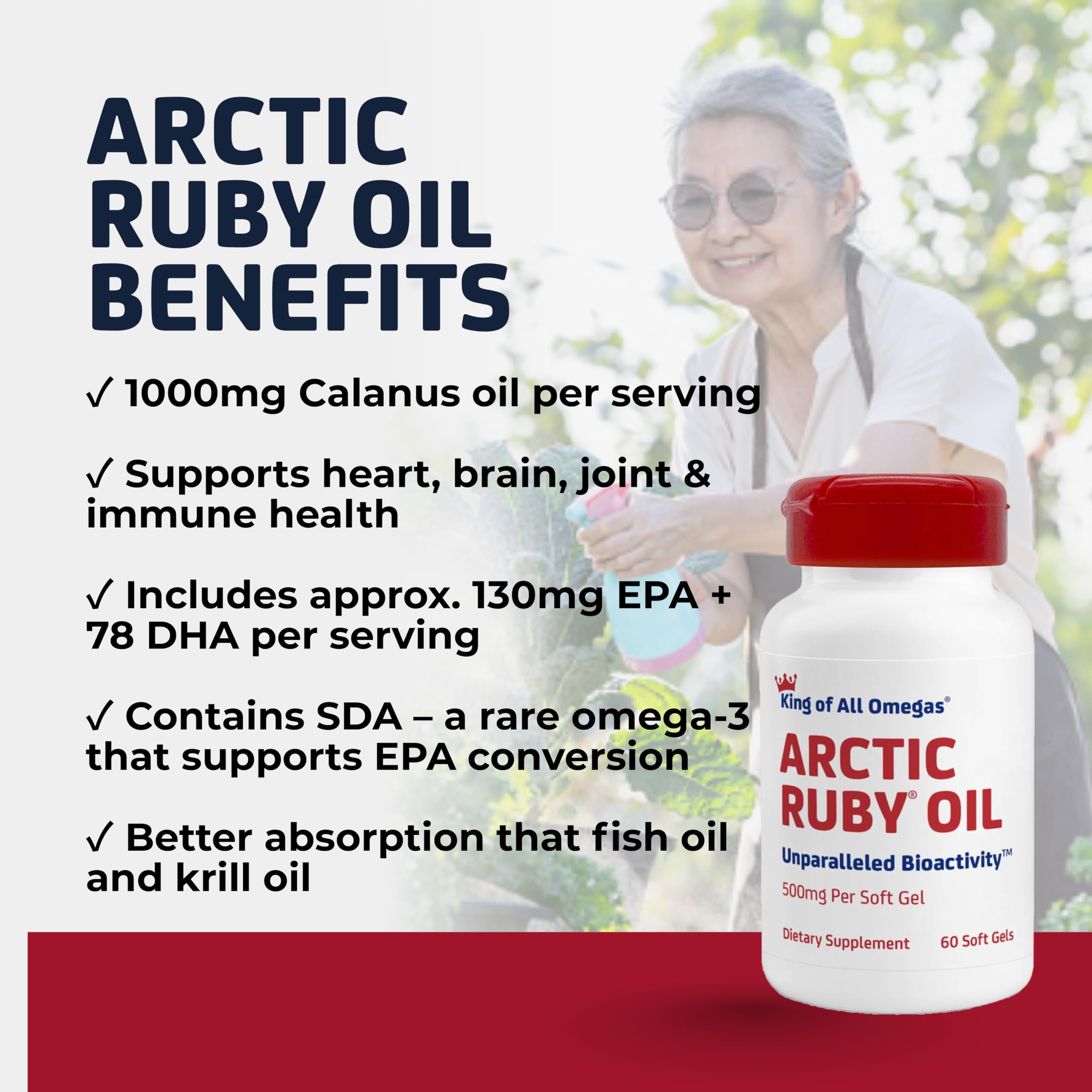 daily wellness Omega-3 Calanus Oil Capsules opened bottle